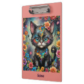 Porte-bloc SELENA ~ Cute Chat Noir ~ (Gauche)