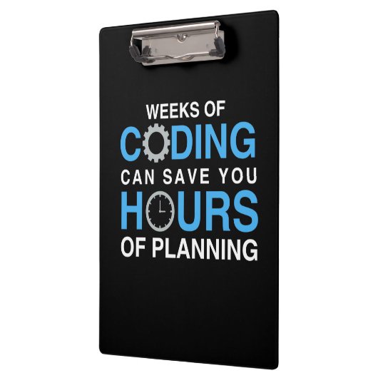 Porte-bloc Semaines De Programmation Du Codage (Gauche)