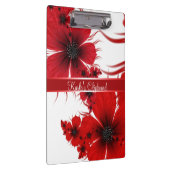 Porte-bloc Sentir rouge avec Porte - bloc de ruban (Swatch)