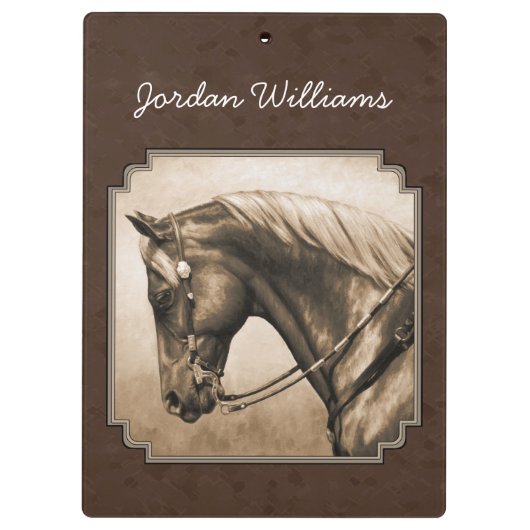 Porte-bloc Sepia Brown (Dos)