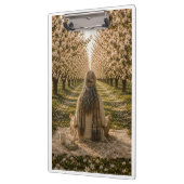 Porte-bloc Serene Orchard Sticky Notes | Romantic Botanical (Gauche)