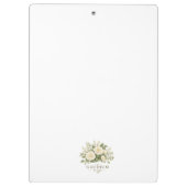 Porte-bloc Serene Orchard Sticky Notes | Romantic Botanical (Dos)