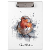Porte-bloc Serene Robin, personnalisée (Devant)
