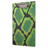 Porte-bloc Serpent noir et vert (Gauche)
