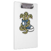 Porte-bloc Serpents sur chaussures (Swatch)