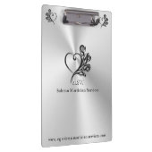 Porte-bloc Services funéraires morticiens, Coeur et Rose (Swatch)