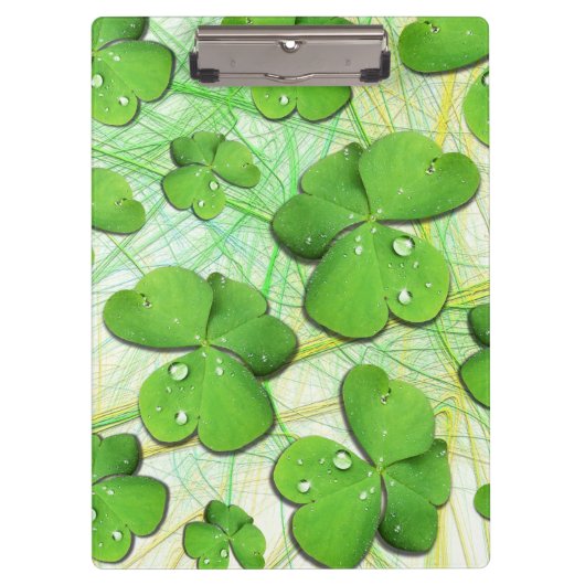 Porte-bloc Shamrock vert St Patrick iPhone 5 Coque-Mate (Devant)