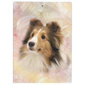 Porte-bloc Sheltie font face (Dos)