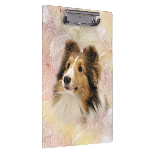 Porte-bloc Sheltie font face (Swatch)