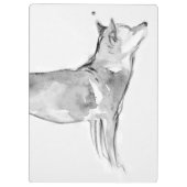 Porte-bloc Shiba Inu Peinture Chien chinois Année Monogramme  (Dos)