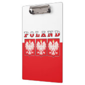 Porte-bloc Shields de Poland Eagle (Gauche)