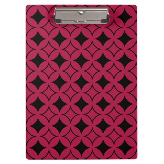 Porte-bloc Shippo rouge et noir (Devant)