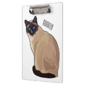 Porte-bloc Siamese cat cartoon (Gauche)