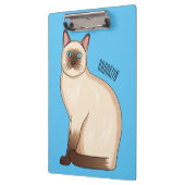 Porte-bloc Siamese cat cartoon (Gauche)
