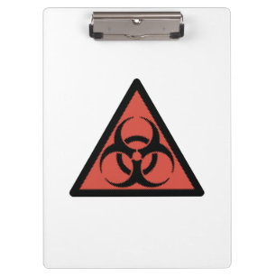 Porte-bloc Signal biologique rouge