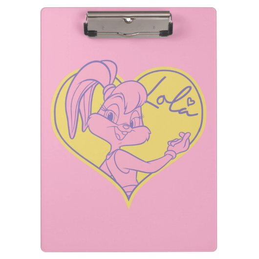 Porte-bloc Signature Lola Heart (Devant)