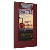Porte-bloc Signe du marché d'endroit de SeattlePike et vue de (Swatch)