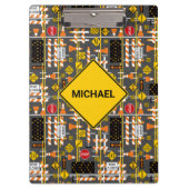 Porte-bloc Signes de construction routière (Devant)