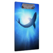 Porte-bloc Silhouette de requin d'océan profond (Swatch)