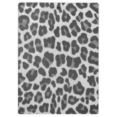 Porte-bloc Silhouette gris léopard et gris clair (Dos)