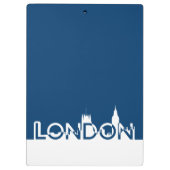 Porte-bloc Silhouette londonienne (Dos)