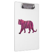 Porte-bloc Silhouette rose chaud et tigre noir (Swatch)