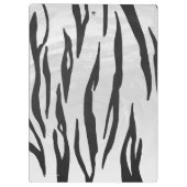 Porte-bloc Silhouette Tiger noir et blanc (Dos)