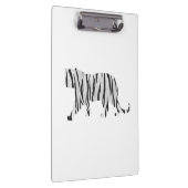 Porte-bloc Silhouette Tiger noir et blanc (Swatch)