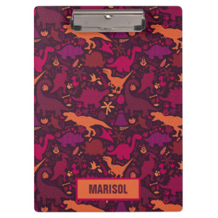 Porte-bloc Silhouettes de Dino Doodle pour enfants dinosaure
