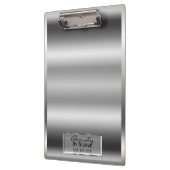 Porte-bloc Silver brillant brillant Élégant glam chic personn (Gauche)