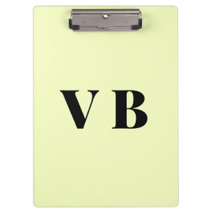 Porte-bloc simple couleur pastel personnalisée minimale solid