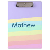 Porte-bloc simple lettre initiale monogramme ajouter votre no (Devant)