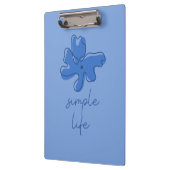 Porte-bloc Simple Life Minimalism Clipboard (Gauche)