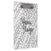 PORTE-BLOC SIMPLE MODERNE MODERNE MONOGRAM ÉLÉGANT CHIC STYLE (Swatch)