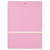 Porte-bloc Simple Professeure Rose Pâle (Dos)