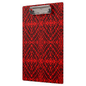 Porte-bloc Simple Scribble | Carreaux miroir | Rouge | (Gauche)