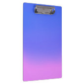 Porte-bloc Simple Sunset Ombre Effet bleu rose (Swatch)