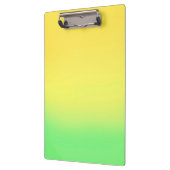 Porte-bloc Simple Sunset Ombre Effet Vert Jaune (Gauche)
