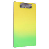 Porte-bloc Simple Sunset Ombre Effet Vert Jaune (Swatch)