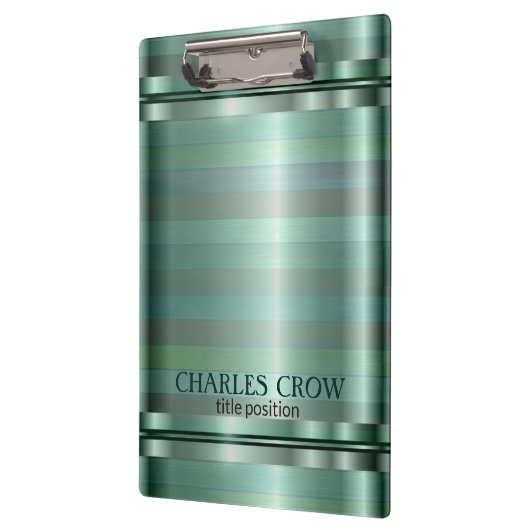 Porte-bloc Simples Tons Vert (Gauche)