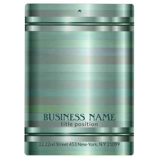 Porte-bloc Simples Tons Vert (Dos)