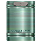 Porte-bloc Simples Tons Vert (Devant)