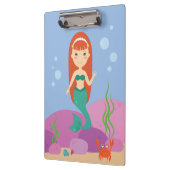 Porte-bloc Sirène de dessin sous l'eau (Gauche)