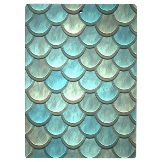 Porte-bloc Sirène Sur La Queue De Sirène Monogramme (Dos)