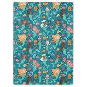 Porte-bloc Sirènes Whimiques Sous Le Turquoise De La Mer (Dos)