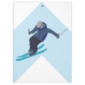 Porte-bloc Ski (Dos)