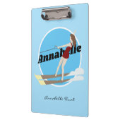 Porte-bloc Ski nautique de style vintage (Gauche)