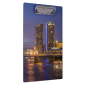 Porte-bloc Skyline À Dusk, Sur La Grande Rivière (Swatch)