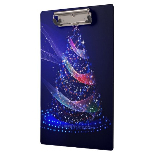 Porte-bloc Slippery Joe numériquement rendu sapin de Noël bea (Gauche)