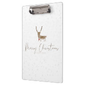 Porte-bloc SlipperyJoe Joyeux rennes de Noël renne rouge nez (Gauche)
